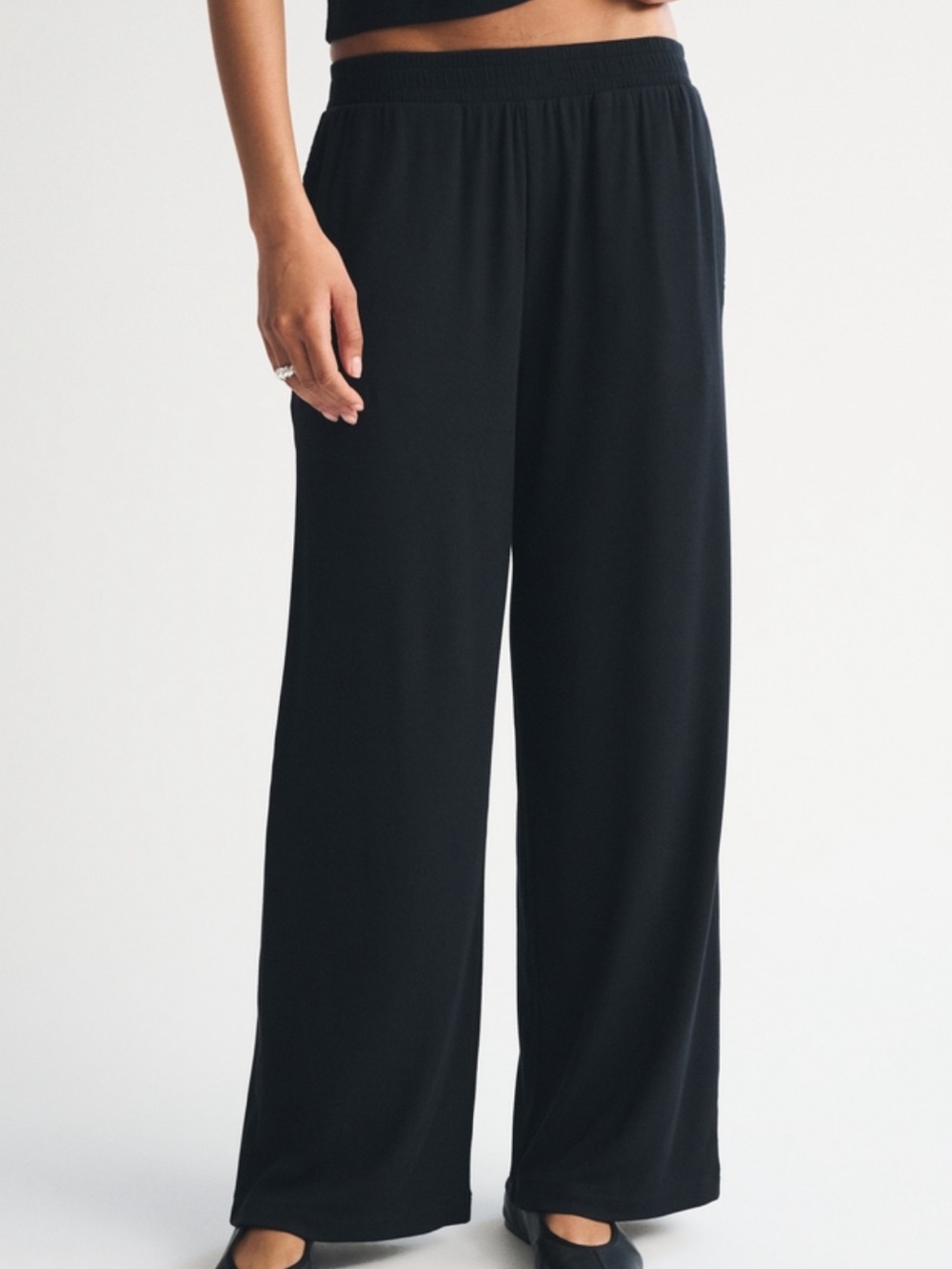 NWT Abercrombie Modal-Blend Lounge Rib Pant